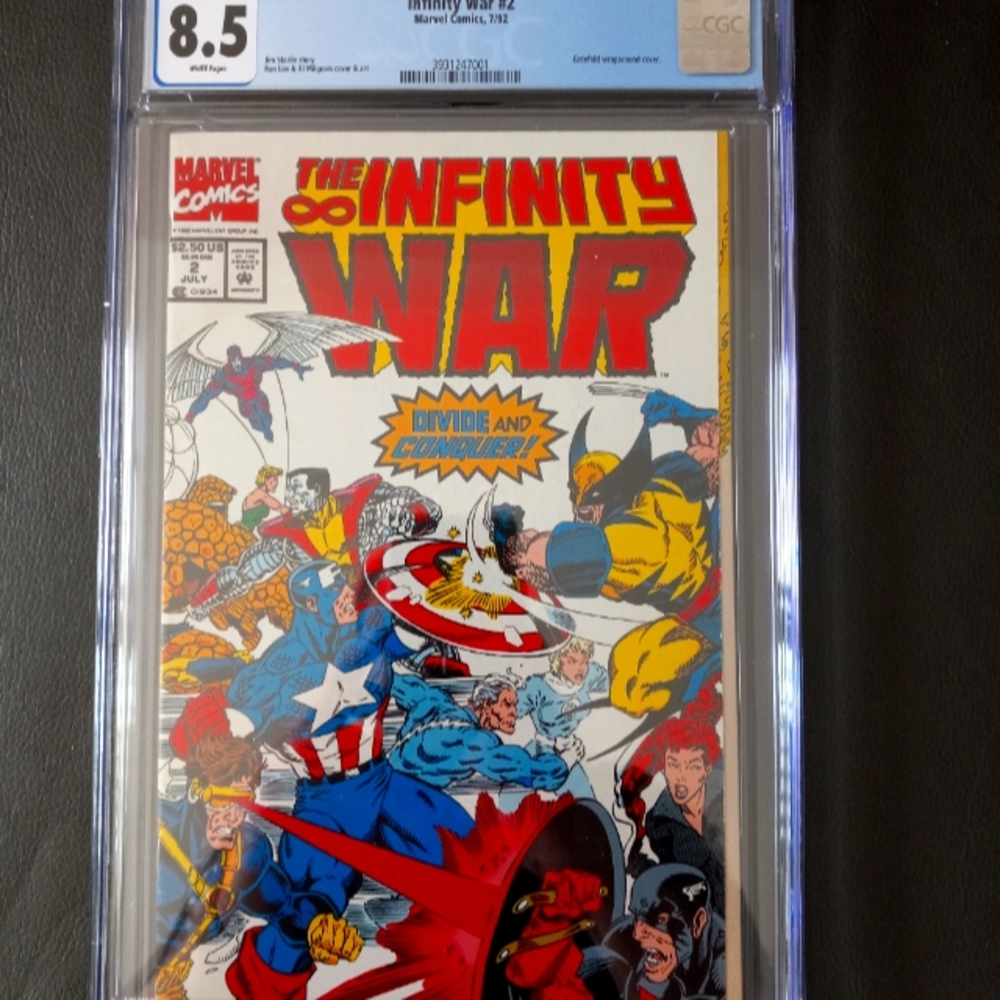 Infinity war #2 Graded 8.5